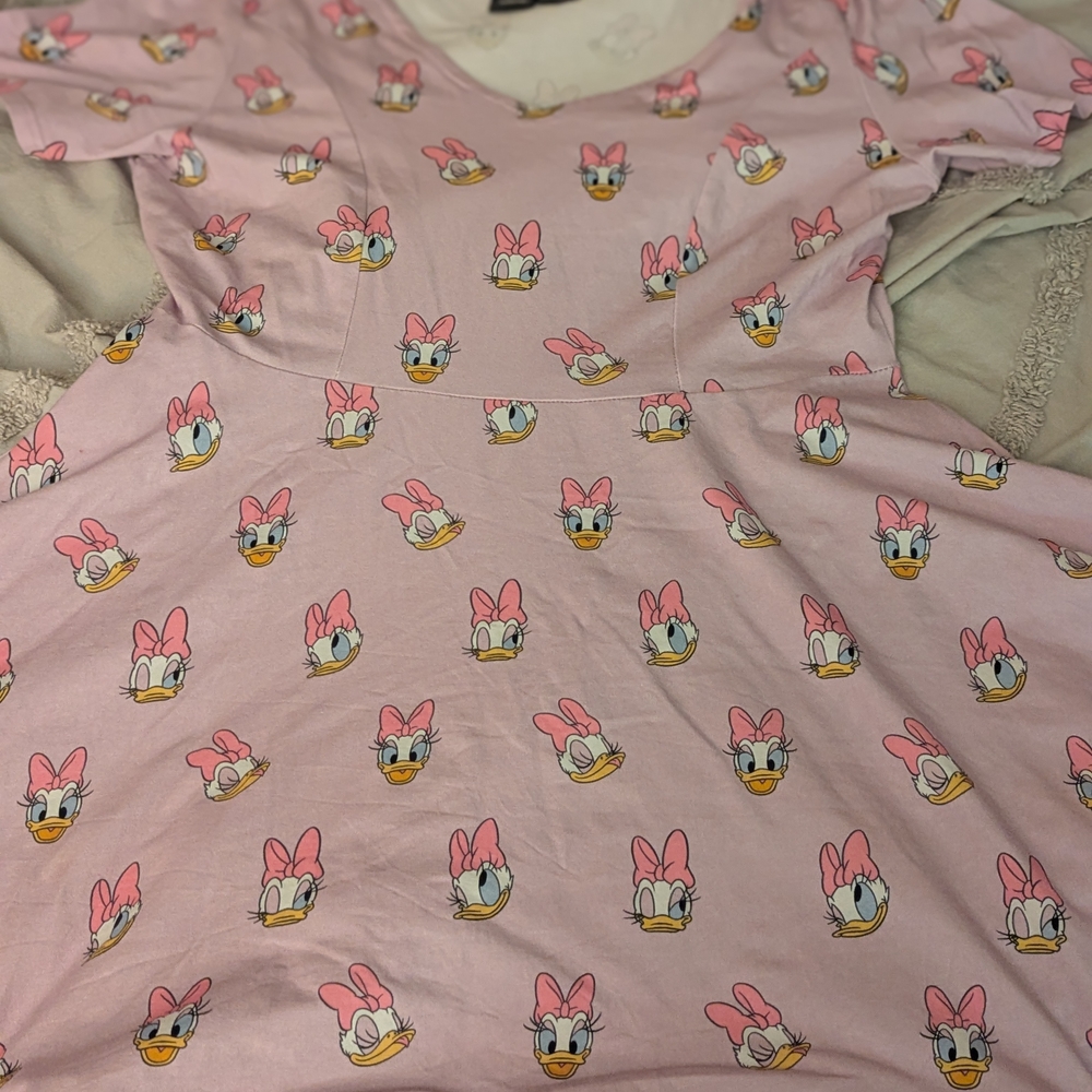 Disney Lavender Top with Character Design